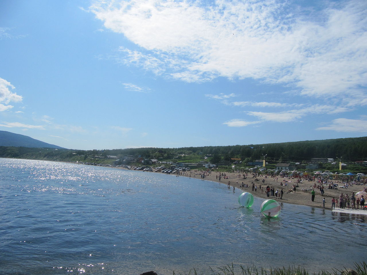 Magadan beach